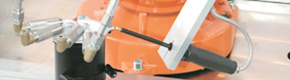 Messsonde an Roboter